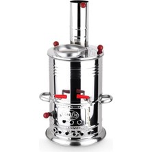 Odunlu Semaver Çift Musluklu 3.5 Litre