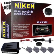 Park Sensörü Ses Ikazlı 22MM Gri Sensör