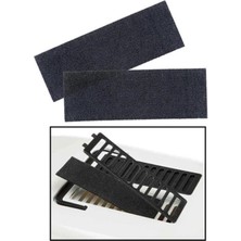 Önleyici Filtre Kapalı Kedi Tuvaleti İçin 2 Set Orjinal Karbon Filtre 20X6,5CM Dikdörtgen Yapı