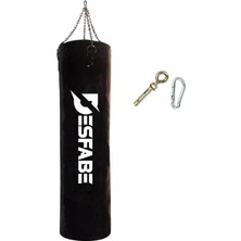 Star 120X32 cm Zincirli Boks Kum Torbası Siyah+Askı Aparatı