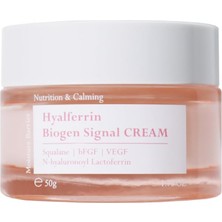 Biogen Sinyal Kremi | 50 ml | Yüz Kremi | Cilt Bariyeri Oluştucu Etki | Dünyanın Ilk Cilt Için Optimize Edilmiş Laktoferrini