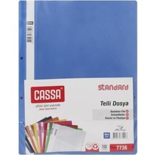 10'lu Telli Dosya (Mavi)