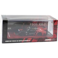 Inno 1/64 Lbwk Mazda Rx7 (FD3S) Lb-Super Sılhouette "advan Lıvery" IN64-LBWK-RX7-05