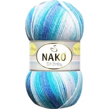 Aydogan's 1 Adet Elit Baby Mini Batik Bebe El Örgü Ipi Okyanus 32455