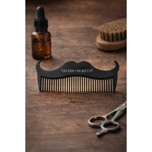 Valerio Moretti Valorıe Morettı Premium Bıyık ve Sakal Tarağı – Profesyonel Şekillendirici Erkek Bakım Tarağı