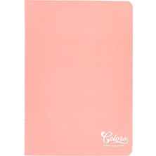 Colors A5 60 Yaprak Kareli Defter, Pembe