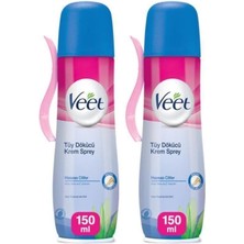 Veet Tüy Dökücü Krem Sprey Hassas Ciltler İçin Bacak & Vücut Bölgesi 150 ml