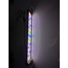 Shark Akvaryum Aydınlatma Fullspectrum 4 Renk Armatür 3 Sıra OSRAM Ledli 95 CM(100-105 cm Uyumlu-4455 lümen)