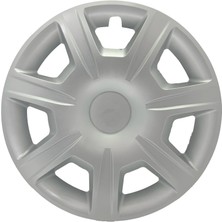 FRWY Fiat Araçlar Için Uyumlu Universal 15" Inç 4 Adet 1 Takım Jant Kapağı 033