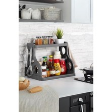 Life Tezgah Üstü Organizer Düzenleyici Gri Renk MIT1066