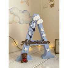 Kişiye Özel Harf İsimlik Bebek Odası Dekoru