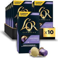 Espresso 08 Lungo Profondo x 10 Paket
