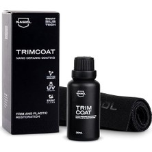 Trimcoat Araç Plastik Yenileme ve Koruma Için Nano Seramik Kaplama-30 Ml-Plastik Onarıcı