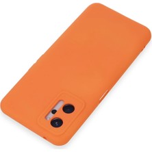 Vera Vtc  Realme 9i 4g Kılıf Nano Içi Kadife Silikon - Turuncu 965874