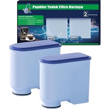 Su Filtresi Kartuşu Philips Aquaclean CA6903/10, CA6903/22 Için Su Filtresi Kartuşu | Kireç Çözme | Aquaclean Kahve Makineleri Için 2'li Paket Değiştirme