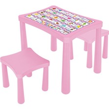 Vera Vtc 03 493 Iki Tabureli Masa (Pembe) 965874