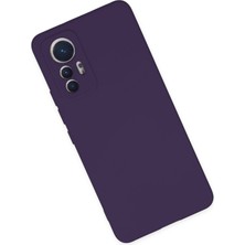 Vera Vtc  Xiaomi Mi 12 Lite Kılıf Nano Içi Kadife Silikon - Mor 965874