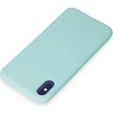 Vera Vtc  iPhone x Kılıf First Silikon - Turkuaz 965874