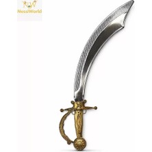 Vera Vtc Parlak Metal Görünümlü Eskitmabe Kzalı Plastik Korsan Kılıcı 45 cm 965874