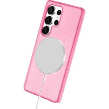 Vera Vtc  Samsung Galaxy S25 Ultra Star Magsafe Kapak - Pembe 965874