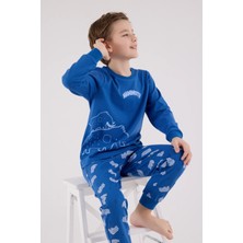 Ang Butik Rolypoly 3666-2 Erkek Çocuk Uzun Kol Pijama Takım