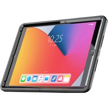 Vera Vtc  iPad 10.2 (7.nesil) Kılıf Hand Strap Tablet Kılıfı - Siyah 965874