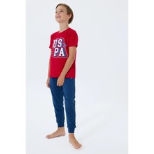Ang Butik Us Polo 2410-4 Erkek Çocuk Pijama Takım
