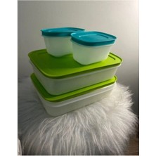 Tupperware Alaska Set. 2 Adet 1 Lt ve 2 Adet 170 Ml.
