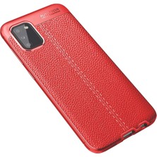 Vera Vtc  Samsung Galaxy A02S Kılıf Auto Focus Kapak - Kırmızı 965874