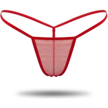 Ang Butik Kırmızı Tül Tanga TM1115