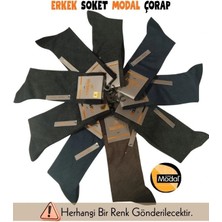 Ang Butik Mısırlı 61007 Erkek Modal Soket Çorap