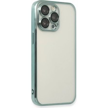 Vera Vtc  iPhone 14 Pro Max Kılıf  Lensli Silikon - Yeşil 965874