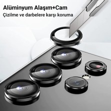 Vera Vtc  Samsung Galaxy A25 5g Valdez Metal Kamera Lens - Siyah 965874