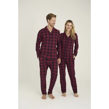 Ang Butik Kocabey 9209 Erkek Apaj Yaka Pijama Takım