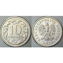 Banknoting Polonya 10 Groszy 2013 Çilaltı.