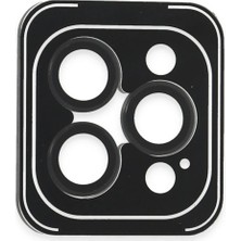 Vera Vtc  iPhone 16 Pro Max Pvd Metal Kamera Lens - Siyah 965874