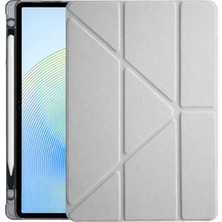 Vera Vtc  Xiaomi Redmi Pad 2 Kalemlikli Mars Tablet Kılıfı - Gri 965874