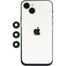 Vera Vtc  iPhone 14 Shine Kamera Lens - Yeşil 965874