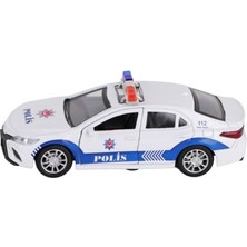 Vera Vtc FY6238-12D Displayda Metal Çek Bırak Polis Arabası 965874