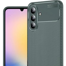 Vera Vtc  Samsung Galaxy S25 Fe Auto Focus Karbon Kapak - Koyu Yeşil 965874