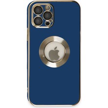 Vera Vtc  iPhone 12 Pro Kılıf Store Silikon - Mavi 965874