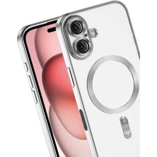 Vera Vtc  Apple iPhone 17 Kross Magneticsafe Kapak - Gümüş 965874