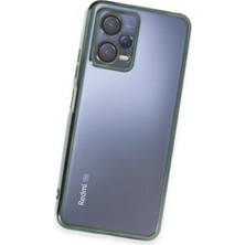Vera Vtc  Xiaomi Redmi Note 12 5g Kılıf  Lensli Silikon - Yeşil 965874