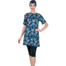 Ang Butik Fantasy 3367 Kadın Kısa Kol Taytlı Mayo