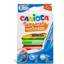 Temperello Stick Poster Boyama Kalemi 6'li