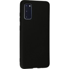 Vera Vtc  Samsung Galaxy S20 Kılıf Nano Içi Kadife Silikon - Siyah 965874