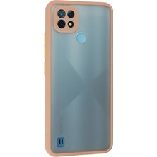 Vera Vtc  Realme C21 Kılıf Montreal Silikon Kapak - Pembe 965874