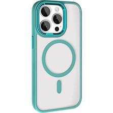 Vera Vtc  Apple iPhone 15 Pro Max Terea Magsafe Kapak - Yeşil 965874
