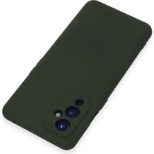 Vera Vtc  One Plus 9 Kılıf Nano Içi Kadife Silikon - Koyu Yeşil 965874