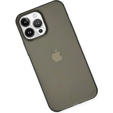 Vera Vtc  iPhone 14 Pro Kılıf Pc Sert Şeffaf Kapak - Siyah 965874